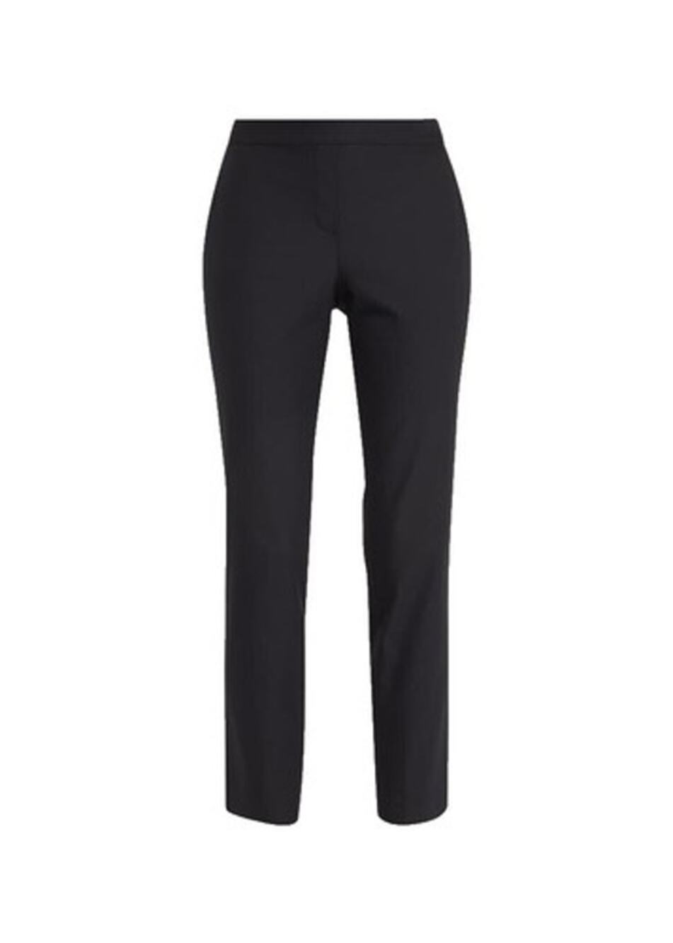 Theory Dantey Mandatory blue nylon skinny ankle work office professional pants